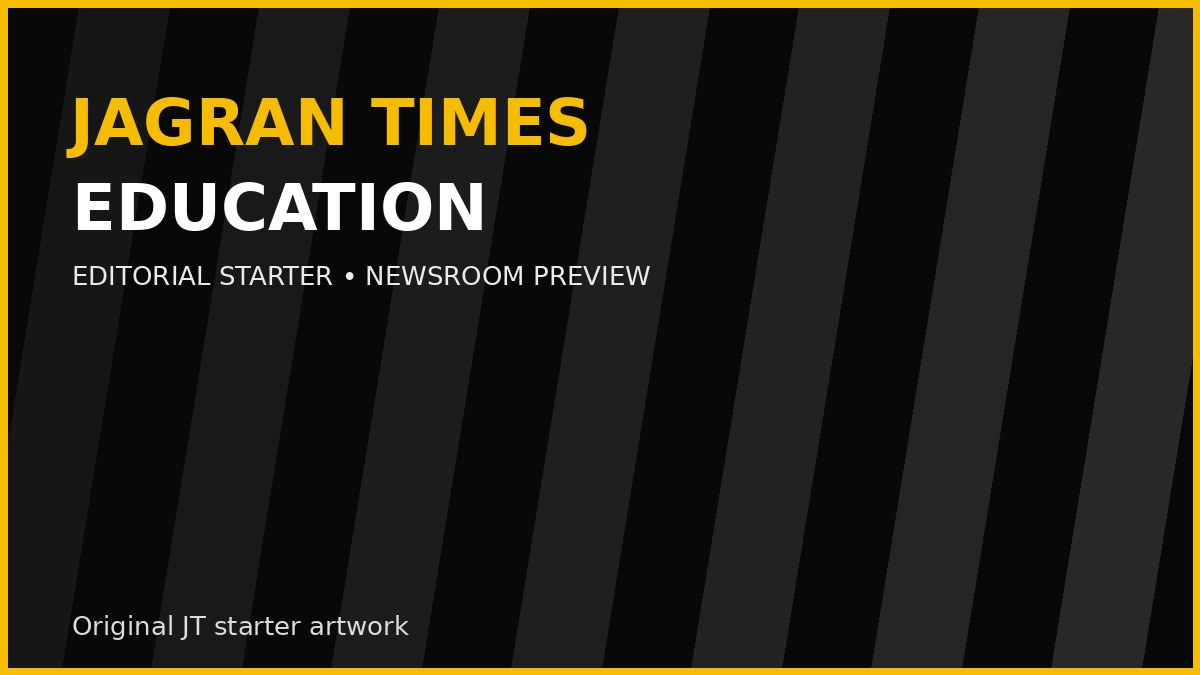 JT Education Editorial Illustration | Jagran Times