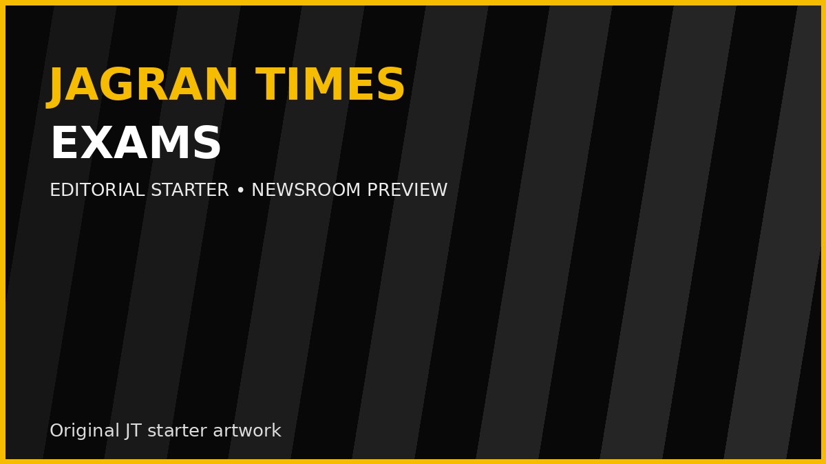 JT Exams Editorial Illustration | Jagran Times