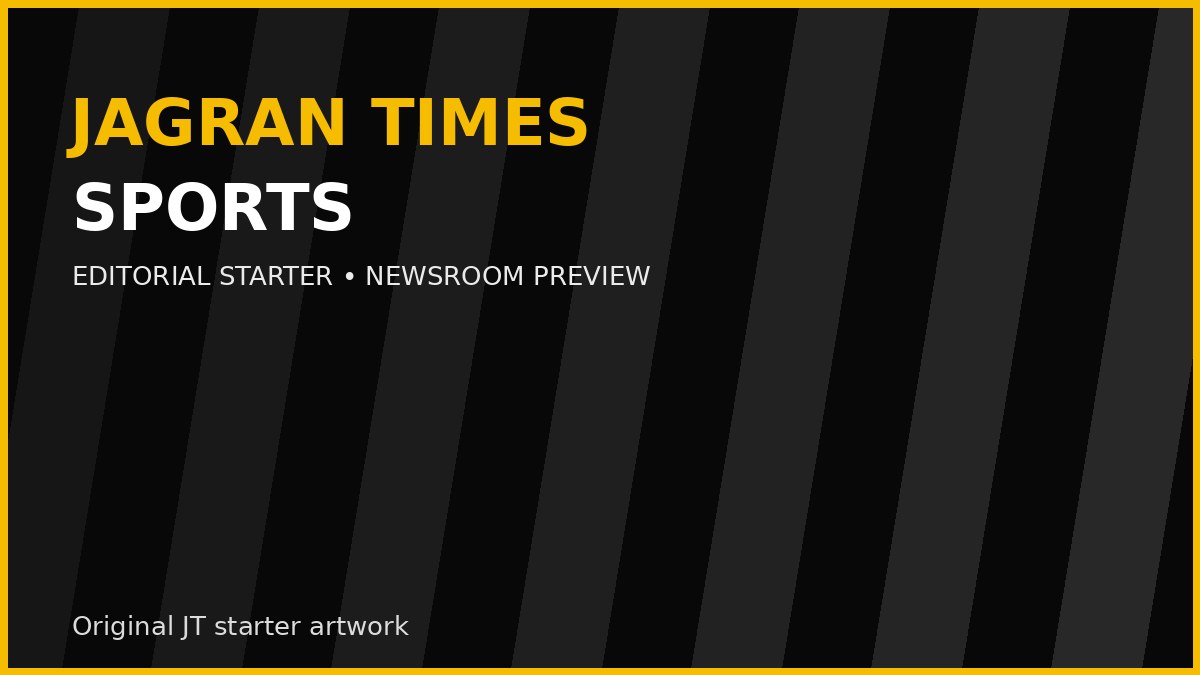 JT Sports Editorial Illustration | Jagran Times